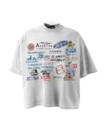 'LOGOS' GRAPHIC TEE