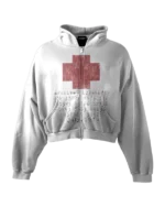 'JULY1974' HEAVYWEIGHT BOXY ZIPUP HOODIE