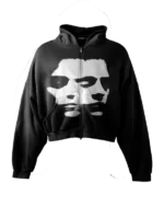 'ALTER-EGO' HEAVYWEIGHT BOXY ZIPUP HOODIE