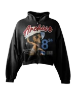 'MAMBA ARCHIVE' HEAVYWEIGHT BOXY ZIPUP HOODIE