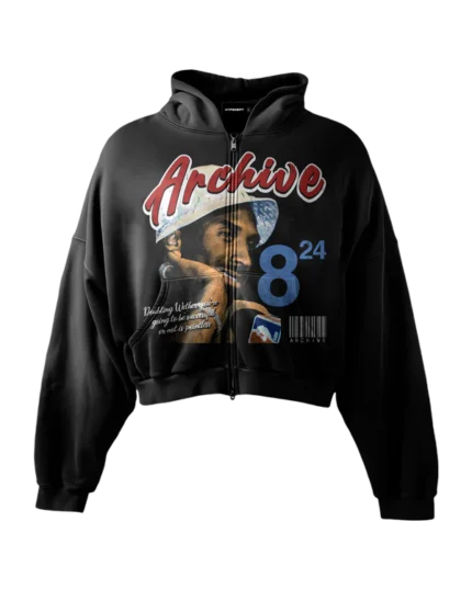 'MAMBA ARCHIVE' HEAVYWEIGHT BOXY ZIPUP HOODIE