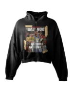 'BALLHOG' HEAVYWEIGHT BOXY ZIPUP HOODIE