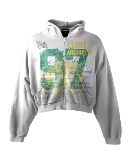 '97' HEAVYWEIGHT BOXY ZIPUP HOODIE