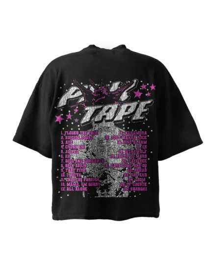 'PINK TAPE' GRAPHIC TEE