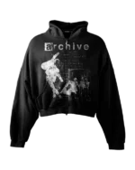 'REVENANT' HEAVYWEIGHT BOXY ZIPUP HOODIE
