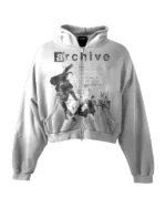 'REVENANT' HEAVYWEIGHT BOXY ZIPUP HOODIE