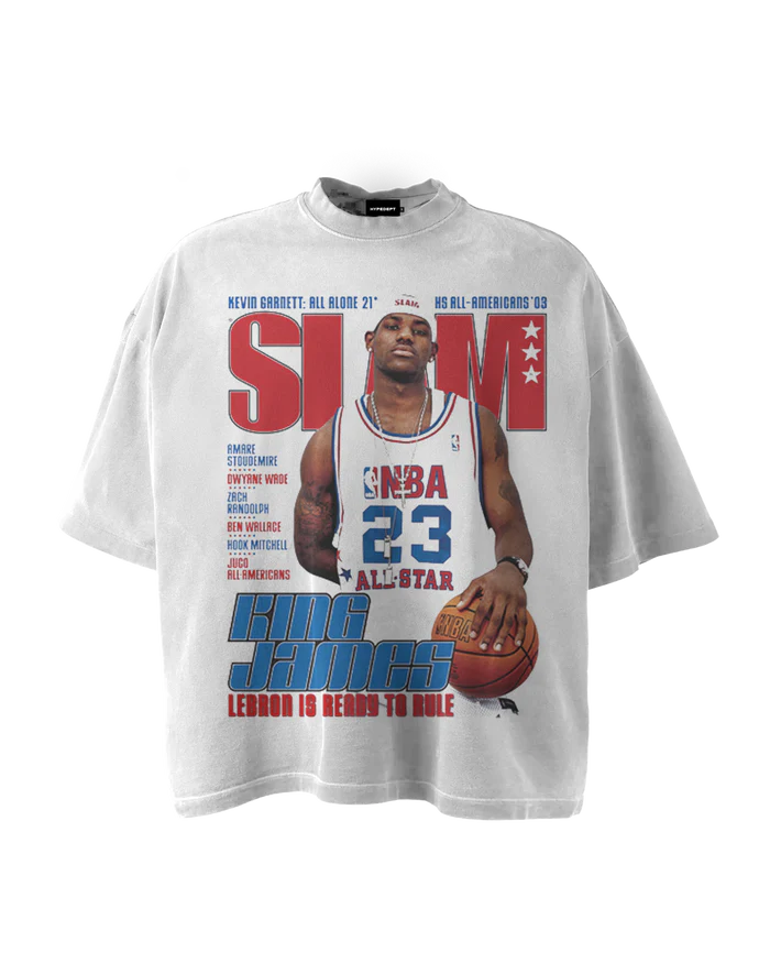 THE_KING 'THE KING' SLAM GRAPHIC TEE