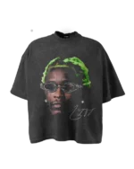'YSL' GRAPHIC TEE