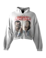 'SWORD & SHIELD' HEAVYWEIGHT BOXY ZIPUP HOODIE