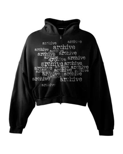 'MATRIX' HEAVYWEIGHT BOXY ZIPUP HOODIE