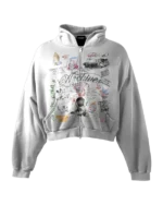 'GRAFFITI DREAMS' HEAVYWEIGHT BOXY ZIPUP HOODIE