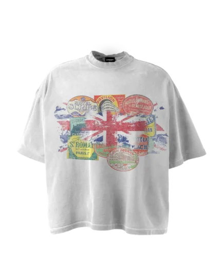 'STAMPS' GRAPHIC TEE