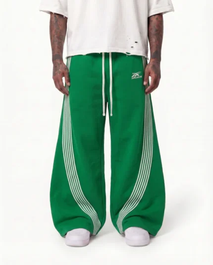 ARCHIVE ESSENTIAL WIDELEG SWEATPANTS GREEN