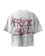 'FREE YSL' GRAPHIC TEE