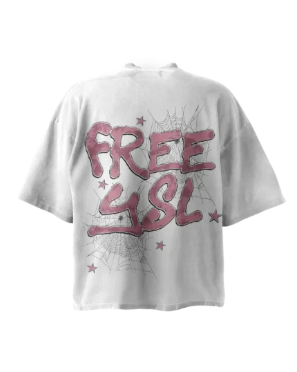 'FREE YSL' GRAPHIC TEE