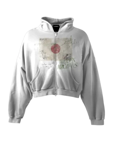 'JAPAN' HEAVYWEIGHT BOXY ZIPUP HOODIE