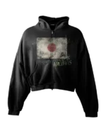 'JAPAN' HEAVYWEIGHT BOXY ZIPUP HOODIE