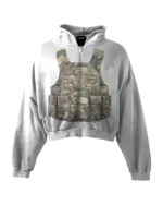 'LOST ARCHIVES IV' HEAVYWEIGHT BOXY ZIPUP HOODIE