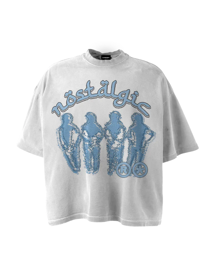 nostalgic 'NOSTALGIC' GRAPHIC TEE