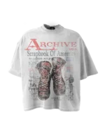 'SCRAPBOOK OF AMERICA' GRAPHIC TEE