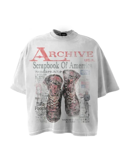 'SCRAPBOOK OF AMERICA' GRAPHIC TEE