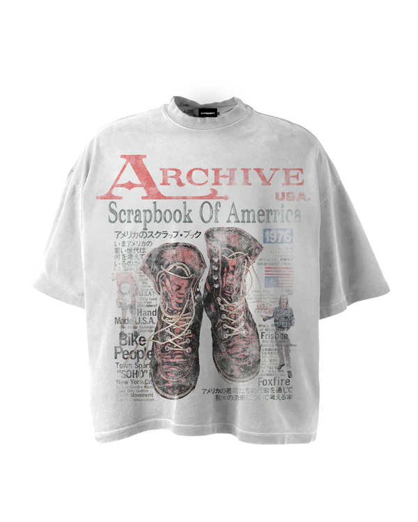 scrapbook 'SCRAPBOOK OF AMERICA' GRAPHIC TEE