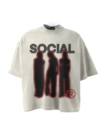 'SOCIAL' GRAPHIC TEE