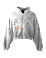 'STAMPS II' HEAVYWEIGHT BOXY ZIPUP HOODIE